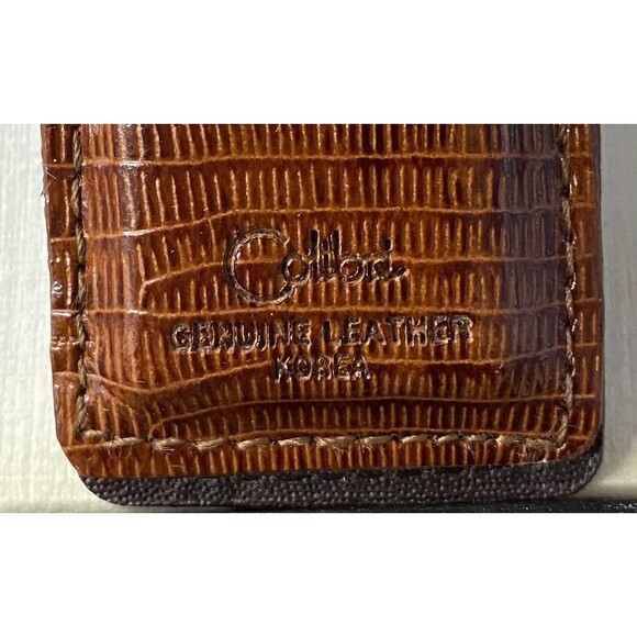 Colibri of London Money Clip Genuine Leather NIB Vintage Men’s Gift Idea - Picture 6 of 6